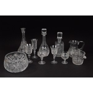 Important Bohemian Crystal Set