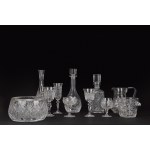 Important Bohemian Crystal Set