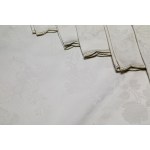 Pratesi white Flanders tablecloth with 12 napkins