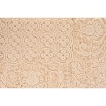 Large tablecloth embroidered with cotton filet