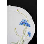 Important 12-piece dinner service in Wellenspiel Blue Cornflower porcelain, Meissen