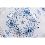 Important 12-piece porcelain dinner service, Blue Indianische Blumen, Meissen