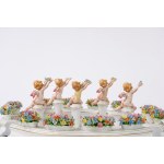 Capodimonte porcelain centerpiece