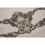 Burano lace tablecloth and 12 napkins
