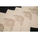 Burano lace tablecloth and 12 napkins