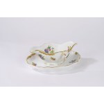 Important polychrome porcelain dinner service for 12, Queen Victoria, Herend, Hungary