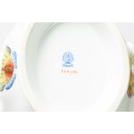 Queen Victoria polychrome porcelain dinner set. Herend, Hungary