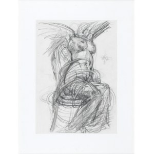 Franciszek STAROWIEYSKI (1930–2009), Nude on a Chair, 1994