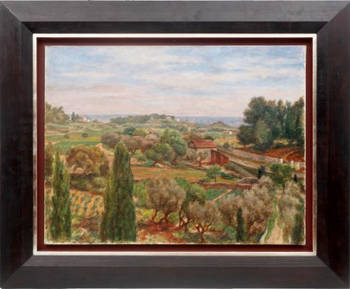 Józef PANKIEWICZ (1866-1940), Pejzaż z La Ciotat