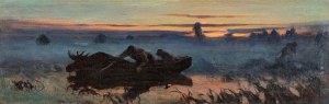 Julian FAŁAT (1853-1929), Po polowaniu, ok. 1907