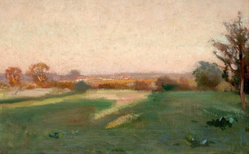 JAN STANISŁAWSKI (1860 - 1907), Pejzaż z Podola [Krajobraz podolski], około 1905