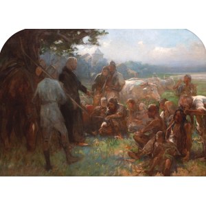 Zygmunt AJDUKIEWICZ (1861–1917), The Conversion of the Pagans, ca. 1900