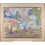 Jan CYBIS (1897–1972), *The Little Town*, 1965