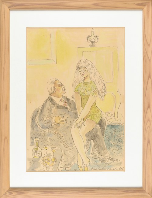 Maja BEREZOWSKA (1898-1978), Zaloty, 1965