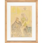 Maja BEREZOWSKA (1898–1978), *The Courtship*, 1965
