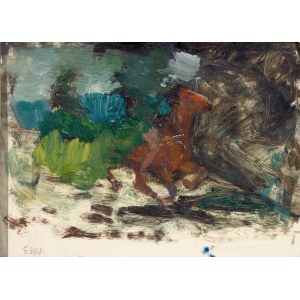 Ludwik MACIĄG (1920–2007), *Galloping Horse*—a double-sided work