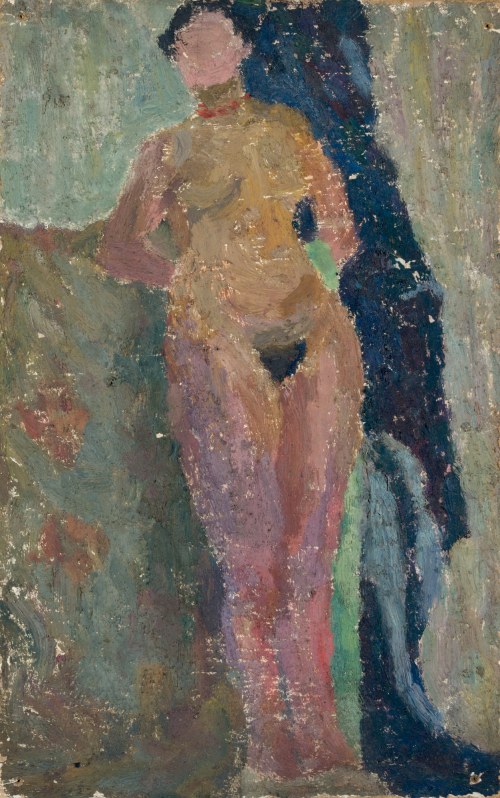 Ludwik MACIĄG (1920-2007), Akt - praca dwustronna