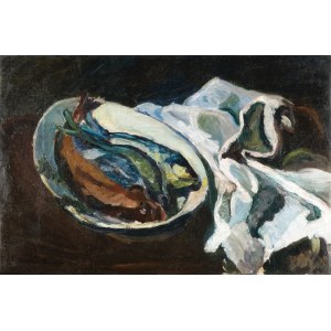 Jacques CHAPIRO (1887–1962), Still Life with Fish, ca. 1940