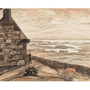 Jean PESKÉ (1870–1949), A Walk by the Sea