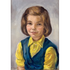 Katarzyna LIBROWICZ (1912–1991), Portrait of a Girl, 1970