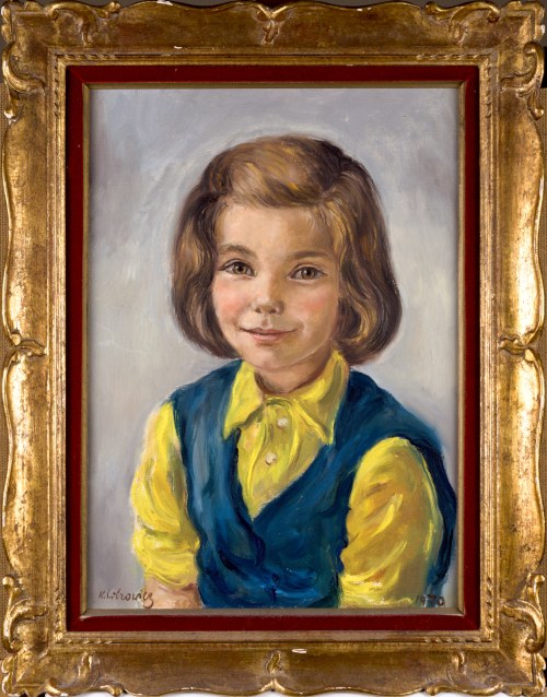 Katarzyna LIBROWICZ (1912-1991), Portret dziewczynki, 1970