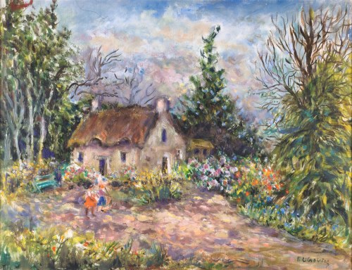 Katarzyna LIBROWICZ (1912-1991), Pejzaż z La Chaumiere