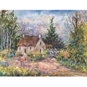 Katarzyna LIBROWICZ (1912–1991), Landscape from La Chaumière