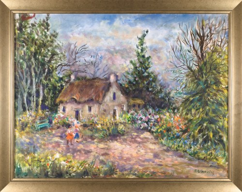 Katarzyna LIBROWICZ (1912-1991), Pejzaż z La Chaumiere