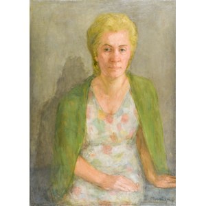 Olgierd BIERWIACZONEK (1925–2002), Portrait of Nadezhda Pavlovna