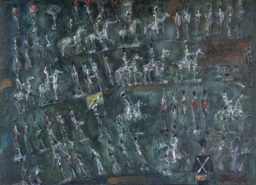 Witold PAŁKA (1928-2013), Koniec cynowych żołnierzy, 1997