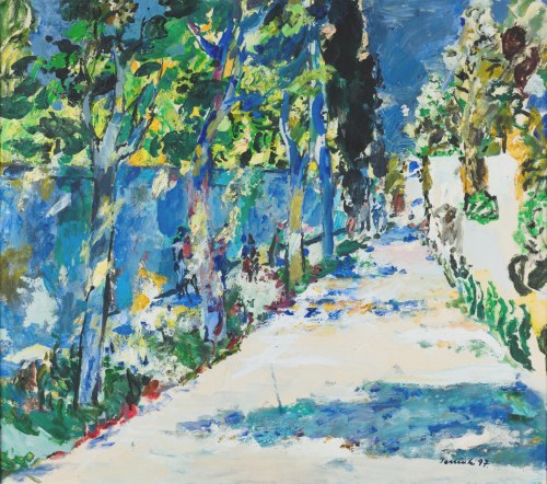Juliusz JONIAK (1925-2021), Pejzaż z St. Remy, 1997