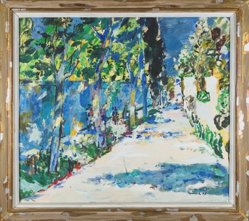 Juliusz JONIAK (1925-2021), Pejzaż z St. Remy, 1997