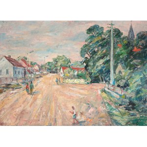 Alojzy SIWECKI (1912–1988), Landscape from Chrobrz I