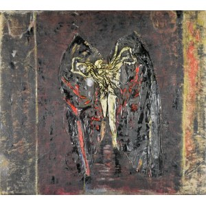 Janina MUSZANKA - ŁAKOMSKA (1920-1982), Wnętrze kaplicy, 1959 (fragment)