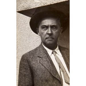 Stanisław Ignacy Witkiewicz, known as WITKACY (1885–1939), Zdzisław DOLATKOWSKI, Portrait of Stanisław Ignacy Witkiewicz, 1938