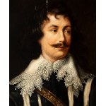 Artista fiammingo, XVII secolo, Portrait of a Gentleman with a moustache