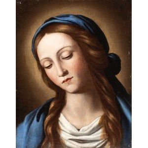 Sassoferrato (seguace di) (Sassoferrato 1609 - Roma 1685), La Vergine in preghiera