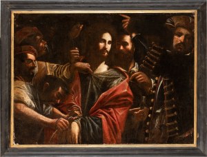 Bartolomeo Manfredi (cerchia di) (Ositano 1582 - Roma 1622), The Arrest of Christ