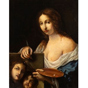 Artista fiorentino, XVII secolo, Allegoria della pittura