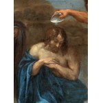 Artista attivo a Roma, XVII secolo, Il battesimo di Cristo