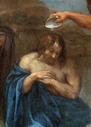 Artista attivo a Roma, XVII secolo, The Baptism of Christ