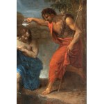 Artista attivo a Roma, XVII secolo, Il battesimo di Cristo