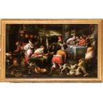 Bassano (bottega di) (Bassano del Grappa 1557 - Venezia 1622), The Banquet of the Rich Man