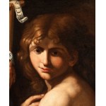 Artista emiliano, XVII secolo, The young Saint Jhon the Baptist
