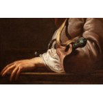 Jacob Duck (attribuito a) (Utrecht 1600 ca. - 1667), Pipe smoker