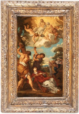 Filippo Lauri (attribuito a) (Roma 1623 - Roma 1694), The martyrdom of Saint Stephan