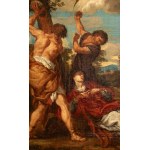 Filippo Lauri (attribuito a) (Roma 1623 - Roma 1694), The martyrdom of Saint Stephan