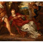 Filippo Lauri (attribuito a) (Roma 1623 - Roma 1694), The martyrdom of Saint Stephan