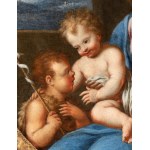Lorenzo Masucci (Roma 1726 - 1785), Virgin with Child and Saint John the Baptist
