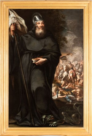 Scuola napoletana, XVII secolo, San Gulielmo d'Aquitania